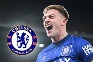 Liam Delap sudah resmi berstatus pemain Chelsea